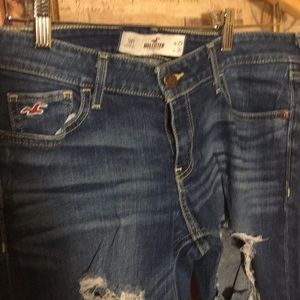 Hollister 9R w 29x 30 worn look pants